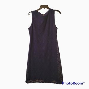 Zac & Rachel Sleeveless Lace Shift Dress